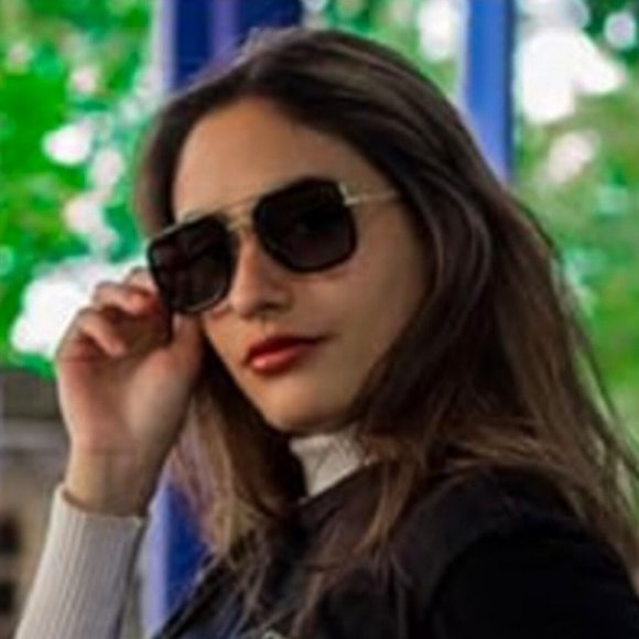 Luxury Square Aviator Fashion Gold Frame Retro Black Sunglasses For Men Women - Picture 7 of 8